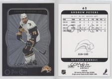 2007-08 O-Pee-Chee Micromotion Black /100 Andrew Peters #62