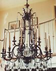 Rare Early 19th Century (circa 1800) Antique Austrian Chandelier W/French Prisms