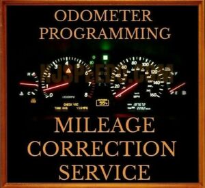 INSTRUMENT CLUSTER MILEAGE CORRECTION, ODOMETER PROGRAMMING, FOR CHEVY VEHICLES