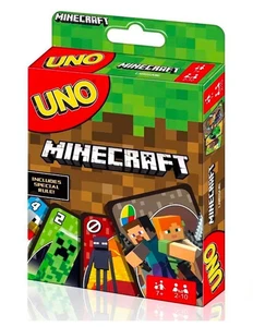 Minecraft Uno Card Game For 2 To 10 Players Family Kids New - Picture 1 of 2