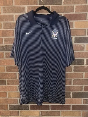 Nike Dri-Fit United States US Navy Performance Polo Men's Xxl NICE - Image 1 of 4