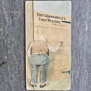 Antike Bedford Haus gewagte Foxy Großonkel viktorianische Sammelkarte Hopewell PA - Bild 1 von 4