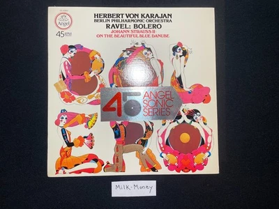 Ravel BOLERO Karajan SS-45002 ANGEL SONIC SERIES QUAD 45 RPM 1979 VG+ - Image 1 of 4