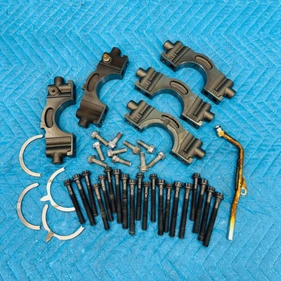 雷克萨斯 LS460 RWD 4.6L 发动机曲轴轴承主盖 #1 带螺栓 59K 10-23 原始设备制造商 — 第 1/4 张图片