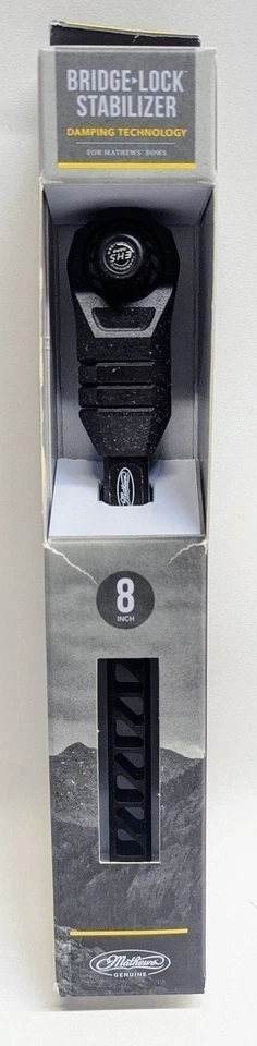 Mathews Bridge Lock Stabilizer - 8" - Black #81050