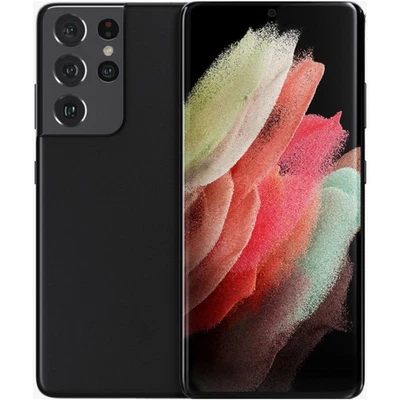 Samsung Galaxy S21 Ultra 5G - 256GB - SM-G998B/DS - Ohne Vertrag - Phantom Black - Bild 1 von 4