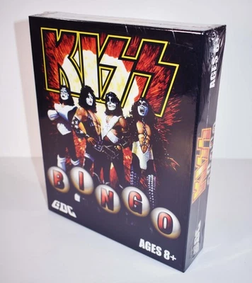 KISS Bingo Embroidered Bag, Bingo Chips & Markers Love Gun Unopened 2009 - Image 1 of 3