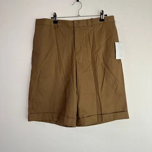 NWT Polo Ralph Lauren Women's Tan Golf Chino Mid-Thigh Shorts Sz 10 - Picture 1 of 7