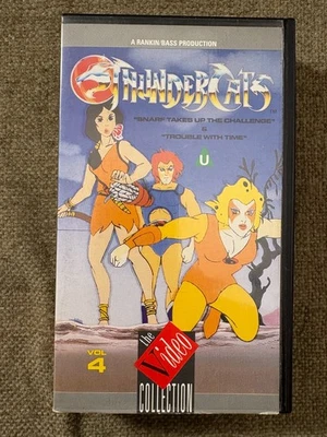 VHS ThunderCats Vol 4 “Snarf Takes Up The Challenge / Trouble With Time” UK PAL - Image 1 of 4