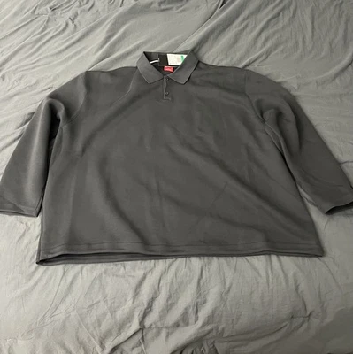 Nike Tech Fleece Reimagined Polo Men's Anthracite Gray FZ7570-060 Size XL - Image 1 of 4