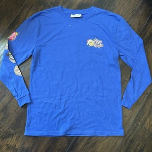NWOT Simply Southern Long Sleeve Shirt Merry Bright Santa Disco Ball Youth Large - Picture 1 of 7