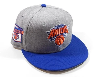 New York Knicks Est. Gorra ajustada Heather Patch New Era 59Fifty 1946 talla 7 Foto 1 de 3
