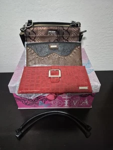 Miche Classic Base Bag with Box - 3 Interchangable Shells - Snake, Red, Brandi - Picture 1 of 15
