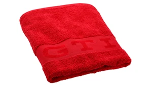 Original VW GTI Badetuch Handtuch Badehandtuch rot 5HV084500  645 - Bild 1 von 2