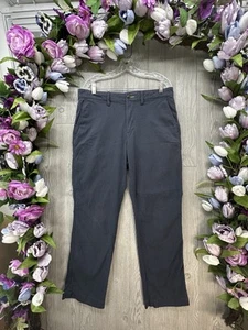 LL Bean Mens Pants Size 33x30 Blue Chino Straight Standard Fit Great Condition - Picture 1 of 11