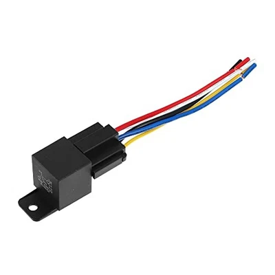  DC 36V 40A SPDT Automotive Car Relay 5 Pin 5 Wires with Harness Socket Plug  - Image 1 of 4