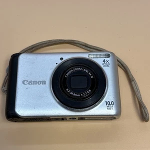 Canon PowerShot A3000 IS 10MP Digital Camera - PARTS OR REPAIR ONLY #LB - Picture 1 of 7