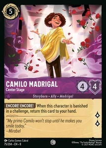 Camilo Madrigal, Center Stage - FOIL - Reign of Jafar - Lorcana - Picture 1 of 6