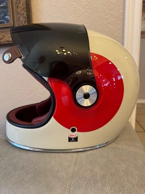 Bell Bullitt Helmet TT Gloss White/Oxblood Size X-Large - Image 1 of 4