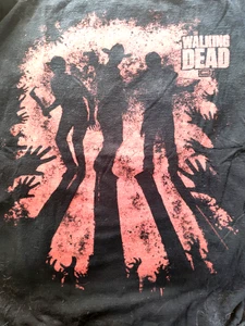 Camiseta The Walking Dead Grande Negra Manga Corta Algodón Hombre Mujer - Imagen 1 de 1