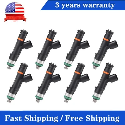 Inyector de combustible 8 piezas para Ford F-150 XL XLT FX4 2004 5,4 L V8 0280158003 3L3Z9F593DA Foto 1 de 4