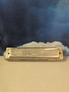 De colección M Hohner Alemania La 64 Chromonica Llave de C PARA REPUESTOS O REPARACIÓN - Imagen 1 de 24