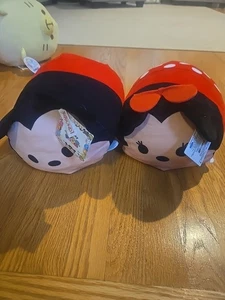 Disney/Tsum Tsum Mickey und Minnie Mouse Plüsch 8 Zoll - Bild 1 von 5