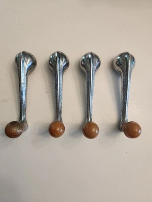 Set of 4 1935-38 GM Marbled used Window Cranks - Image 1 of 4