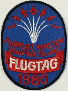 Vintage Ramstein FLUGTAG Air Base Germany German air force Patch HTF Rare - Picture 1 of 3