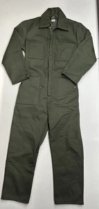 NWOT Sears Work Leisure Green Coveralls Mens 40 Halloween II Warlock Black Tag - Picture 1 of 15