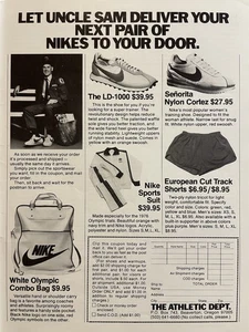 Nike Running Shoe Ad                          Let Uncle Sam Deliver Your...Nikes - Picture 1 of 9