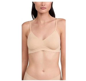 Calvin Klein Invisibles filo gel leggermente foderato bralette nudo nuovo con etichette taglia S QF7142 - Foto 1 di 7