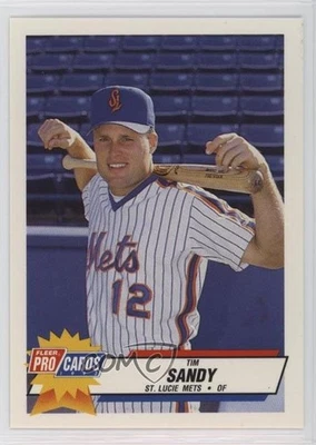 1993 Fleer ProCards Minor League Tim Sandy #2935 - Image 1 of 2