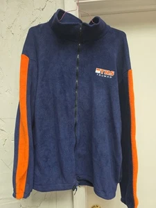 Harry S Truman High School Full Zip Fleecejacke Herren Large Vintage Neu mit Etikett - Bild 1 von 9