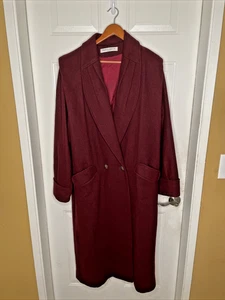 DonnyBrook New York Women Wool Blnd VTG Sz 14T Overcoat Union Made Sty 263-196 - Picture 1 of 20