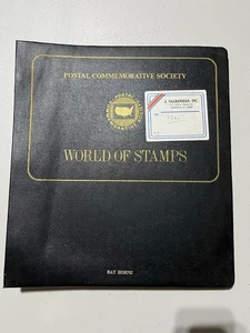 Postal Commemorative Society World of Stamps 14 Panels Full of Stamps Diana 1982 - Picture 1 of 10