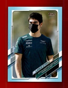 2021 Topps Formula 1 Aqua #24 Lance Stroll 077/199 - Picture 1 of 2