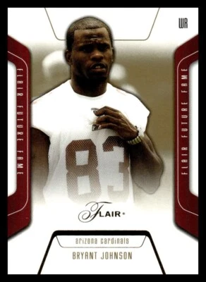 2003 Flair #98 Bryant Johnson #/500 - Image 1 of 2