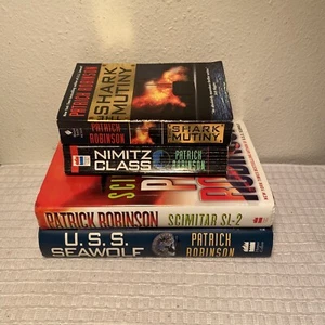 Lot of (4) PATRICK ROBINSON War Military Books - Picture 1 of 5