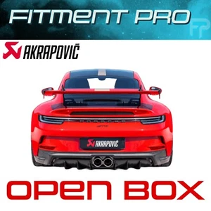 Akrapovic Rear Carbon Fiber Diffuser Matte For Porsche 911 GT3 Touring 992 21-22 - Picture 1 of 9