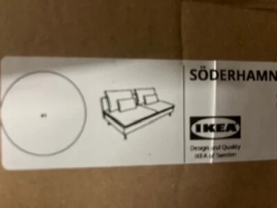 Ikea Bezug für *SÖDERHAMN* 3-er Sitzelement, Gunnared Mittelgrau NEU, OVP - Bild 1 von 3