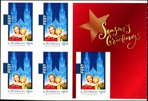 Folleto de edición de Navidad de Australia 2017 de 5 estampillas internacionales de envío y devolución de $2,30 - Imagen 1 de 1