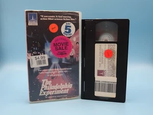 The Philadelphia Experiment VHS 1984 Sci-Fi Time Travel Clamshell - Picture 1 of 5