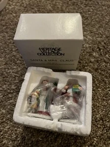 Dept 56 Heritage Village Collection Santa & Mrs. Claus 5609-0 - Bild 1 von 8