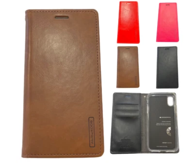 Goospery Bluemoon Cuero PU Billetera Estuche Portatarjetas Cubierta Para iPhone 6/7/8/XR Foto 1 de 4