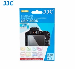 JJC GSP-200D GLASS thin Screen Protector for CANON EOS 200D Rebel SL2 Kiss X9 - Picture 1 of 6