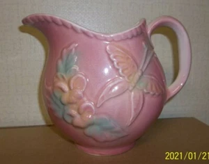 VINTAGE HULL POTTERY "SUNGLOW" WALL POCKET - USA #81 - EXCELLENT - Bild 1 von 12