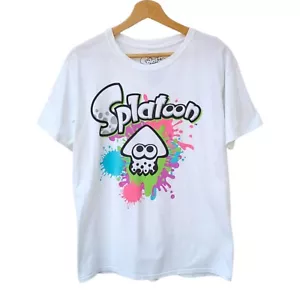Splatoon T-Shirt Official 2015 Nintendo Bioworld Rare - Size L - Picture 1 of 5