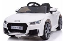 Audi TT RS, Ledersitz, Eva, Kinder Elektroauto Kinderauto Kinderfahrzeug 12V Led