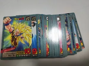 DRAGON BALL SUPER BATTLE POWER LEVEL PART 15 REG SET COMPLETE CARD 38/38 JAPAN - Foto 1 di 3